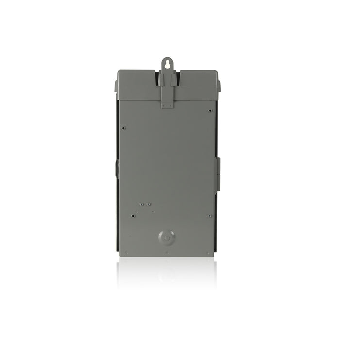 Leviton Decora Smart 50 Amp 24-Hour Indoor/Outdoor High Current Electronic Programmable Smart Timer Switch, Metal, D2HCS-DLG
