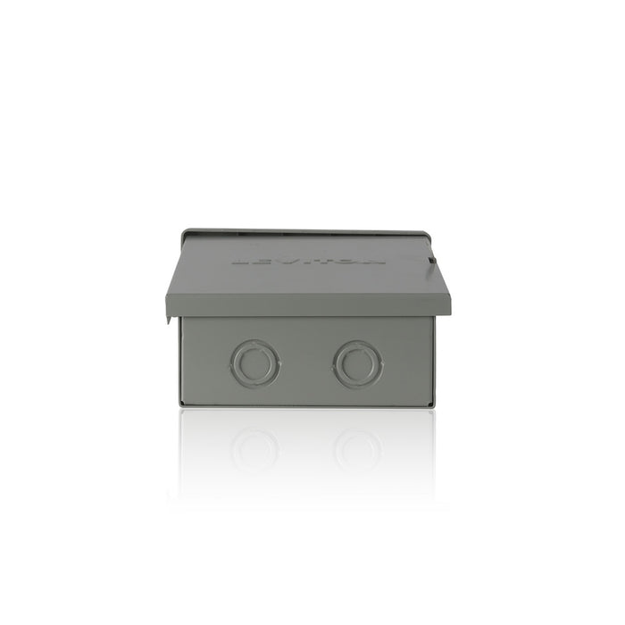 Leviton Decora Smart 50 Amp 24-Hour Indoor/Outdoor High Current Electronic Programmable Smart Timer Switch, Metal, D2HCS-DLG