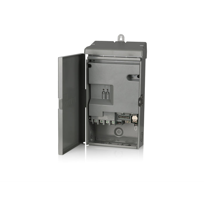 Leviton Decora Smart Indoor/Outdoor 60 Amp High Current Controller, Power Control System, Metal, D2HCU-DLG