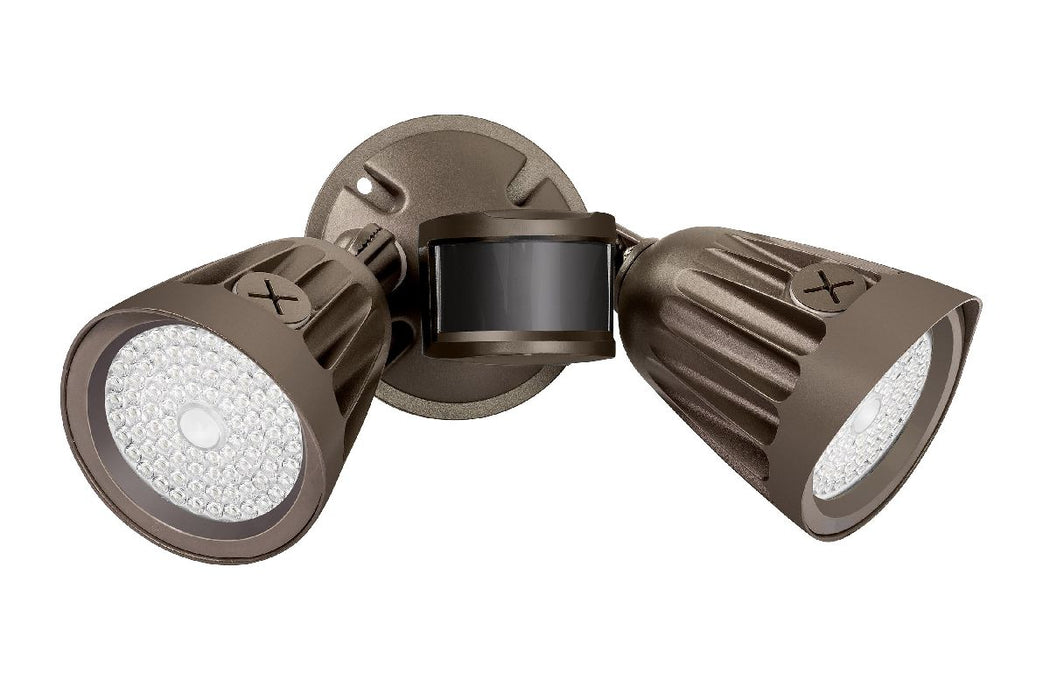 Current Lighting Attractive security flood with motion sensor. Aimable occupancy sensor with programmable settings including photocell. Adjustable lumens & colour temperature.