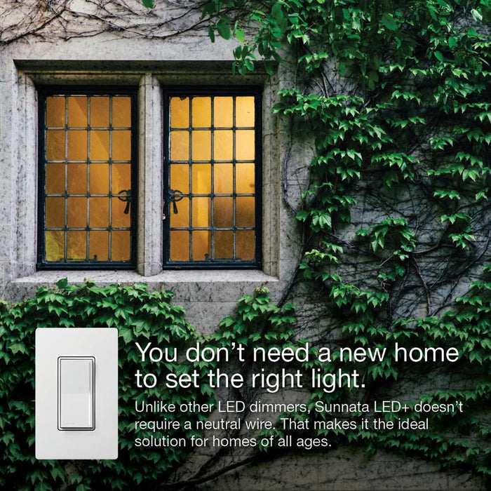 Lutron Sunnata Touch Clam Gloss Light 