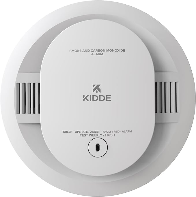 Kidde 900-CUDR-VCA Smoke & Carbon Monoxide Voice Alarm, Battery Powered 21032309