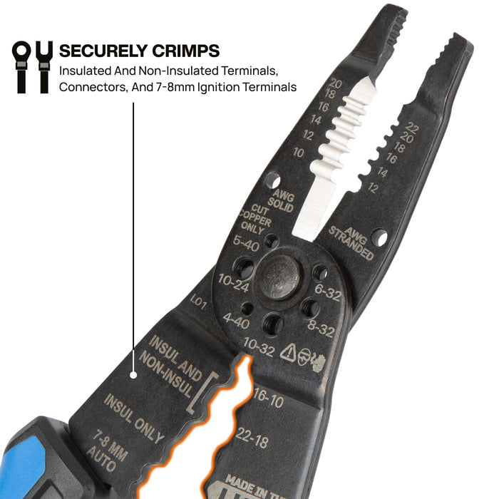 Klein Tools Long Nose Multi-Purpose Wire Stripper