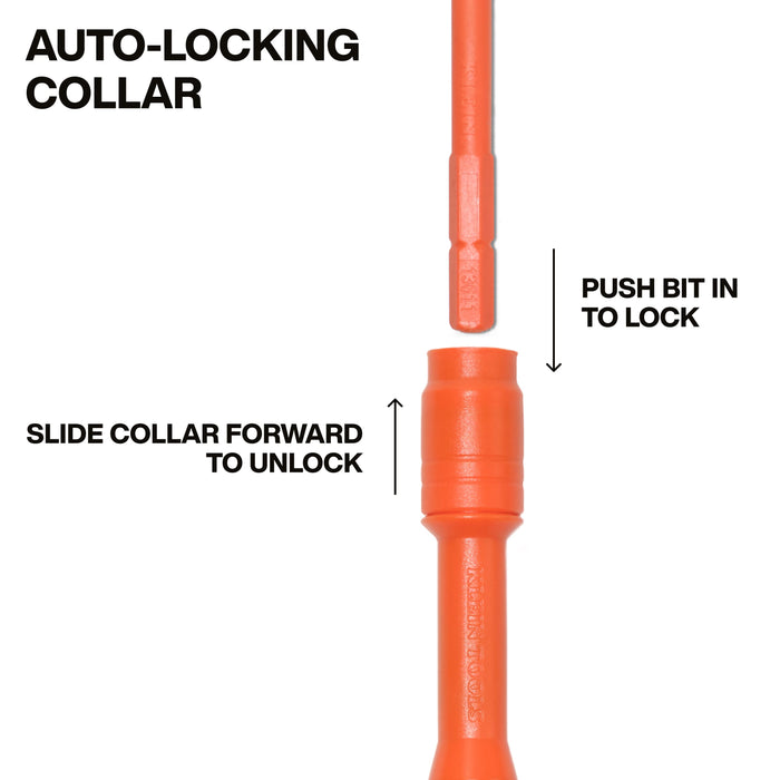 Klein Tools  6-in-1 Insulated Auto-Lock Screwdriver 32306INS
