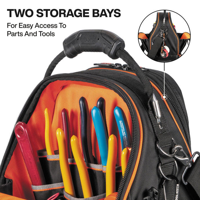 Klein Tools Tool Runner Tool Bag, 39 Pockets  62804