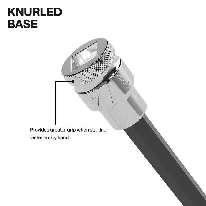 Klein Tools Long Hex Bit Socket Set, SAE and Metric, 16-Piece  652216HEXL