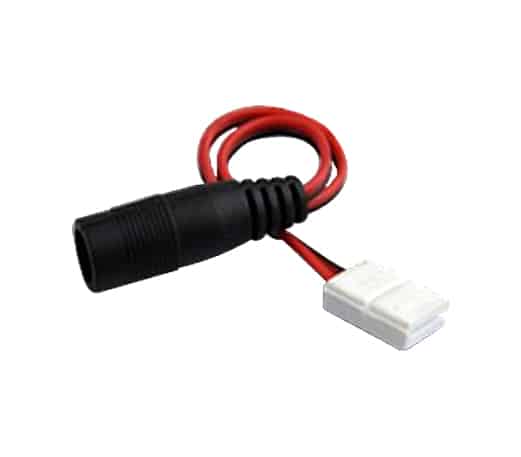 Magic Lite DC connector for LED Tape Light, with 6" wire lead and DC connector