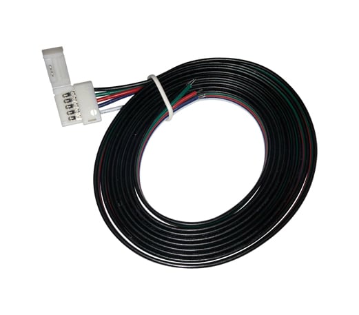 Magic Lite 12' (144") Power feed Indoor Connector for RGBW