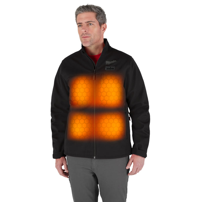 Milwaukee M12 Heated TOUGHSHELL Jacket Kit - Black, X-Large
