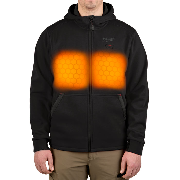 Milwaukee M12 Heated Hoodie Kit - Black, X-Large