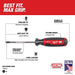 Milwaukee 6 PC. Dipped Grip Cutting Pliers, Wire Stripper, & Cushion Grip Screwdrivers Set (USA)