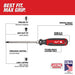 Milwaukee 6 PC. Cushion Grip Screwdrivers Set (USA) w/PACKOUT Low-Profile Compact Organizer