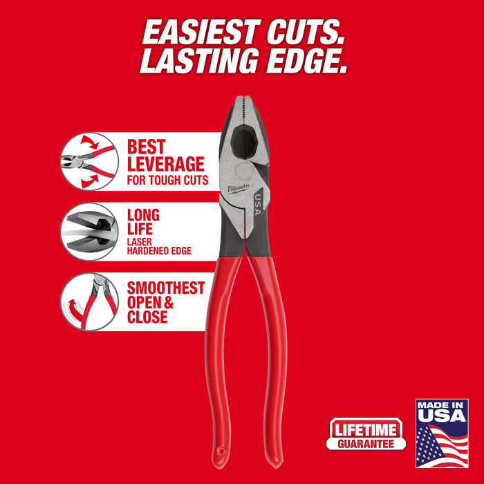 Milwaukee 6 PC. Dipped Grip Pliers, Wire Stripper, & Cushion Grip Screwdrivers Set(USA) w/ PACKOUT Low-Profile Compact Organizer