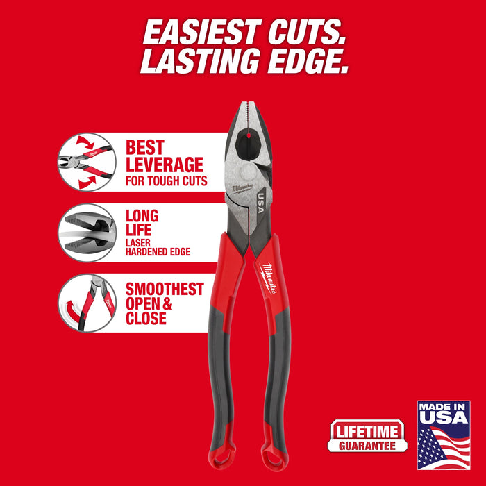 Milwaukee 2 PC. Comfort Grip Cutting Pliers Set (USA)