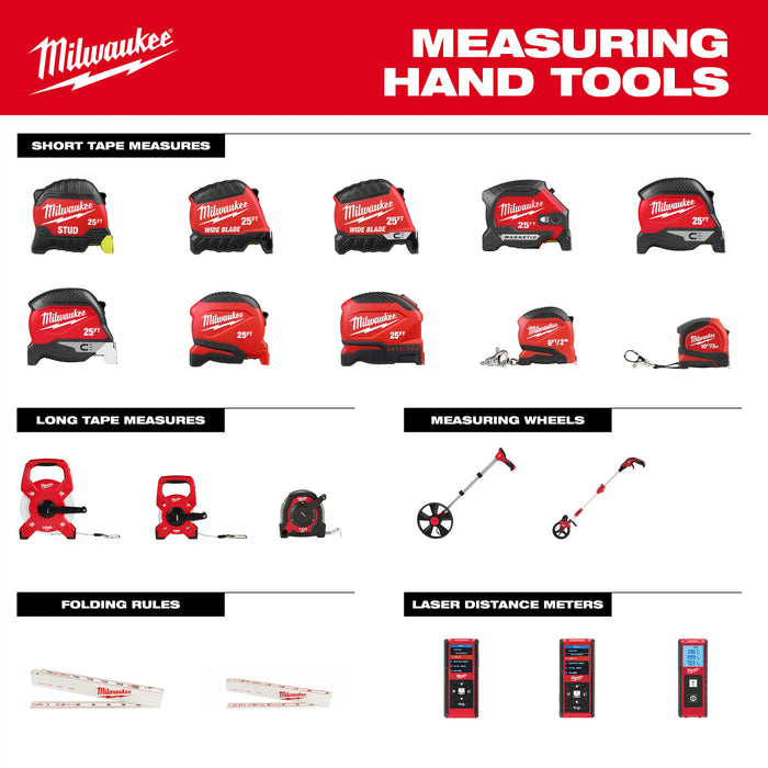 Milwaukee 8m/26ft Wide Blade Tape Measure