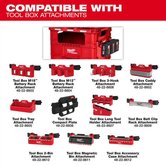 Milwaukee PACKOUT Wire Pulling XL Crate