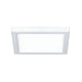 Current Lighting Trim Accessory, 6" Square, Silver. Non-conductive colour trim. 