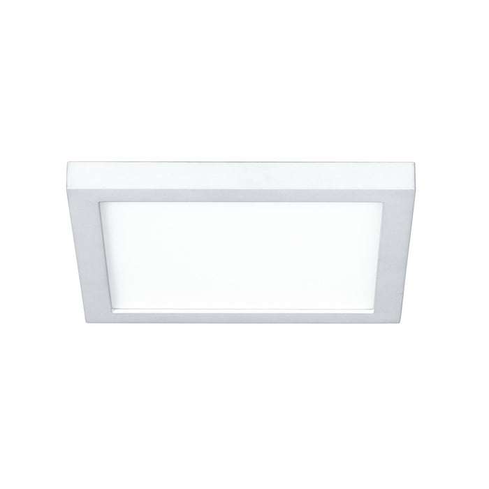 Current Lighting Trim Accessory, 8" Square, Silver. Non-conductive colour trim. 