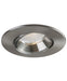 Liteline 4" LUNA LED Round Regressed Gimbal Recessed Fixture Brushed Nickel