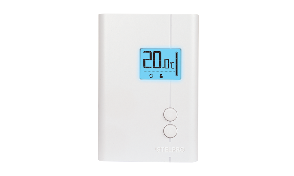 Stelpro STE241WB+ THERM. 1PROG. 24V 1 STAGE WH.