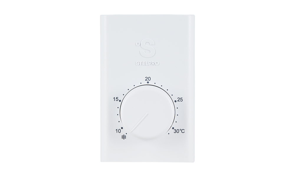 Thermostat Stelpro SWT2C blanc bipolaire (degrés Celsius)