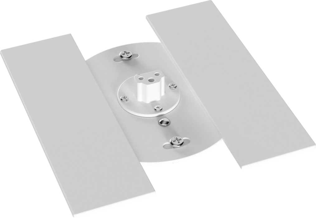 Liteline STRIPE Octagon Box Surface Mount Canopy, White