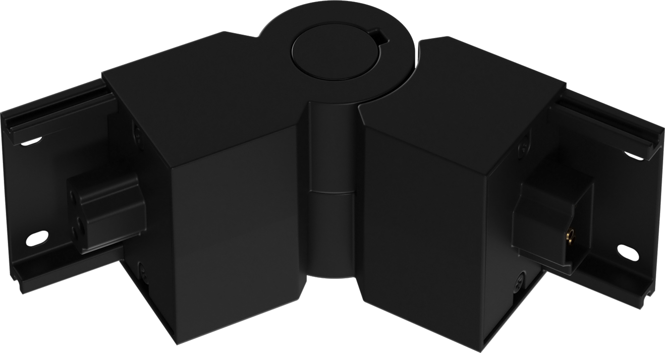 Liteline STRIPE 2-Leg Flexible Corner Vertical, Black