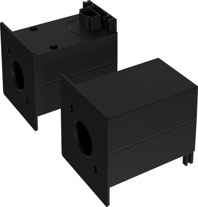 Liteline STRIPE Indirect Mounting Brackets, Black