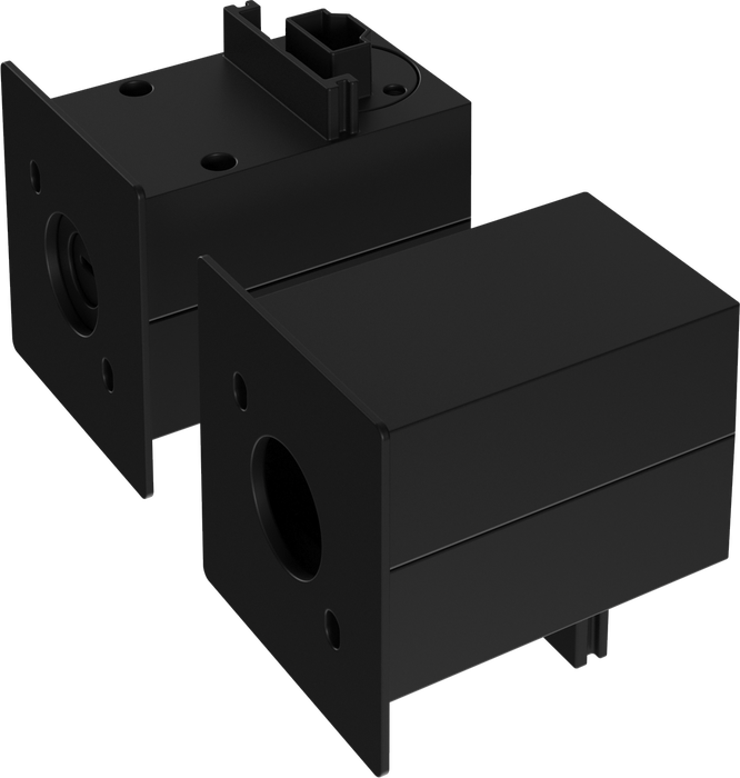 Liteline STRIPE Direct Mounting Brackets, Black