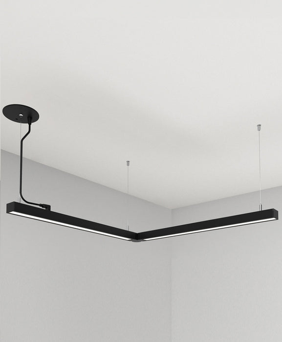 Liteline STRIPE 2-Leg Flexible Corner Horizonal, White