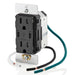 Leviton Decora 60W USB-C PD Wall Outlet, 15A TR Receptacle, Wallplate not included, CC1P6-E Black