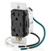 Leviton Decora 60W USB-C PD Wall Outlet, 20A TR Receptacle, Wallplate not included, CC2P6-E Black
