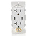 Leviton Decora 60W USB-C PD Wall Outlet, 20A TR Receptacle, Wallplate not included, CC2P6-W White