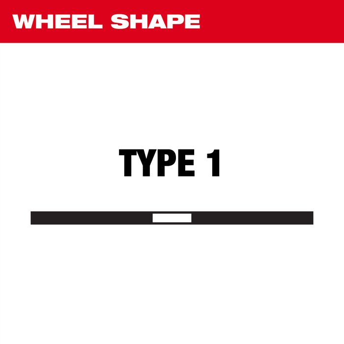 Milwaukee 6" x.045" x 7/8" Ceramic+ Metal Cut Off Wheel -Type 1