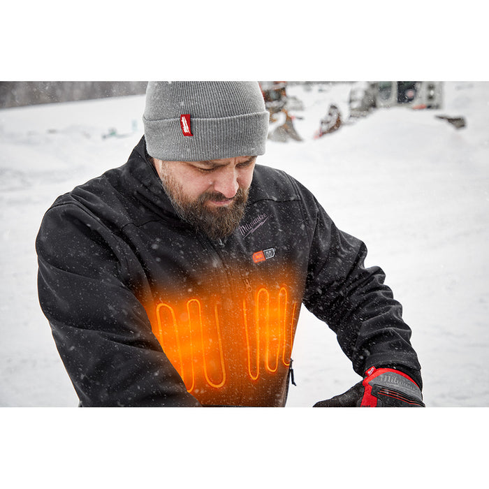 Milwaukee M12 Heated TOUGHSHELL Jacket Kit - Black 2X