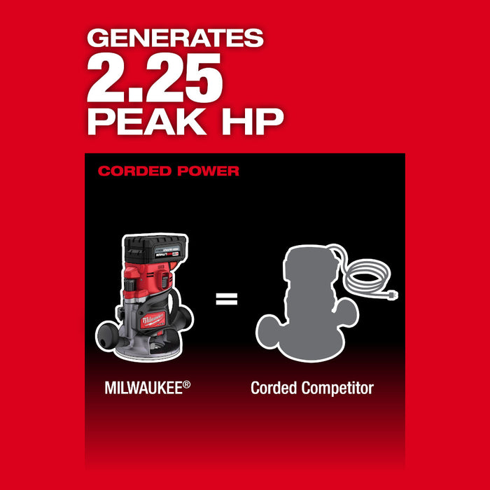 Milwaukee M18 FUEL™  1/2" Router