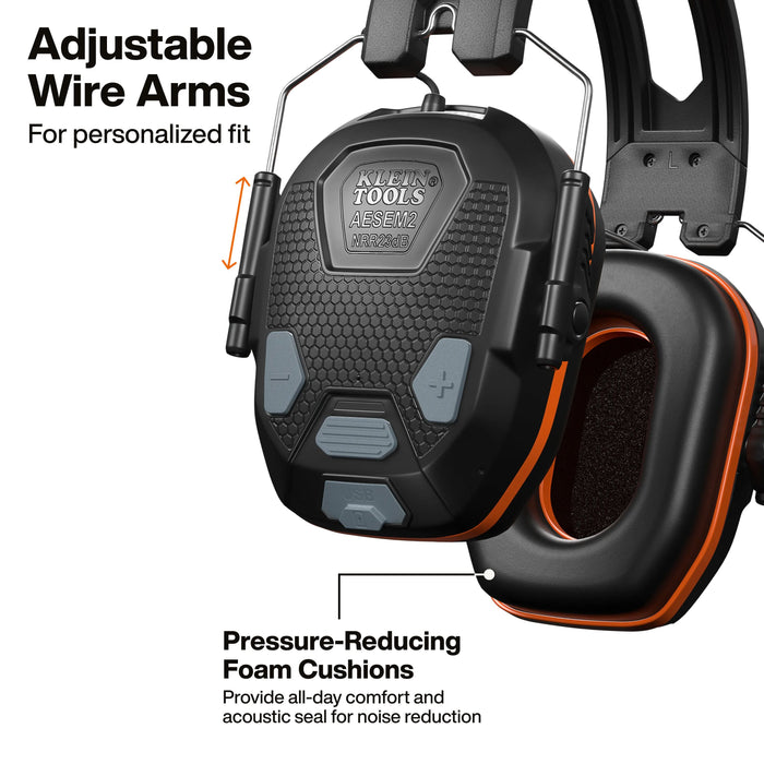 Klein Tools Slim Bluetooth Earmuffs