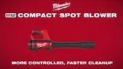 Milwaukee M12™ Compact Spot Blower, Model 0852-20*