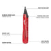 Milwaukee 50-1000 VAC Non-Contact Voltage Detector w/Work Light