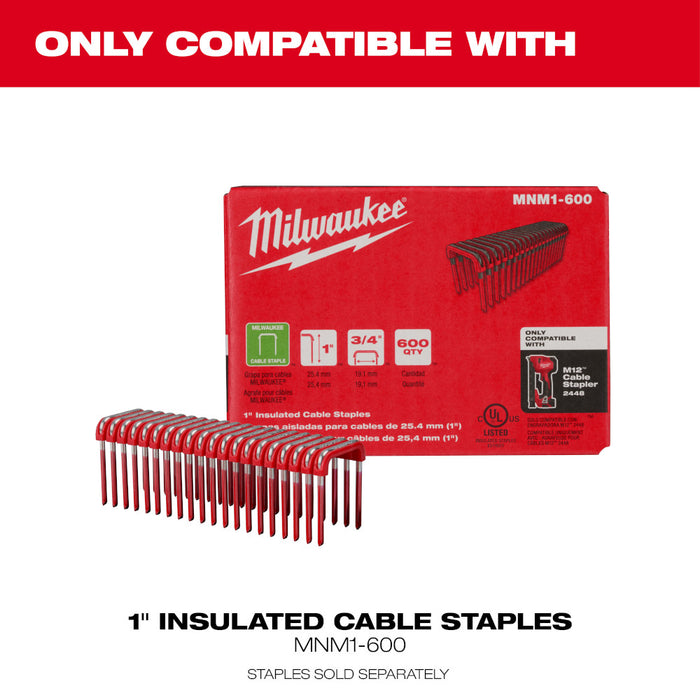 Milwaukee M12™ Cable Stapler Kit
