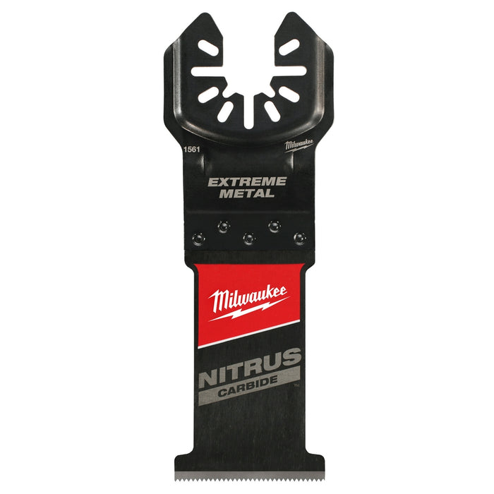 Milwaukee NITRUS™ Carbide Extreme Metal Universal Fit OPEN-LOK™ Multi-Tool Blade (1 PK)
