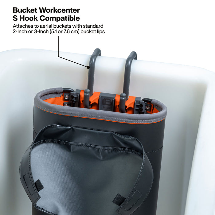 Klein Tools Deep Oval Bucket, S-Hook