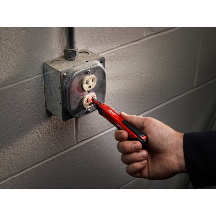 Milwaukee 50-1000 VAC Non-Contact Voltage Detector w/Work Light