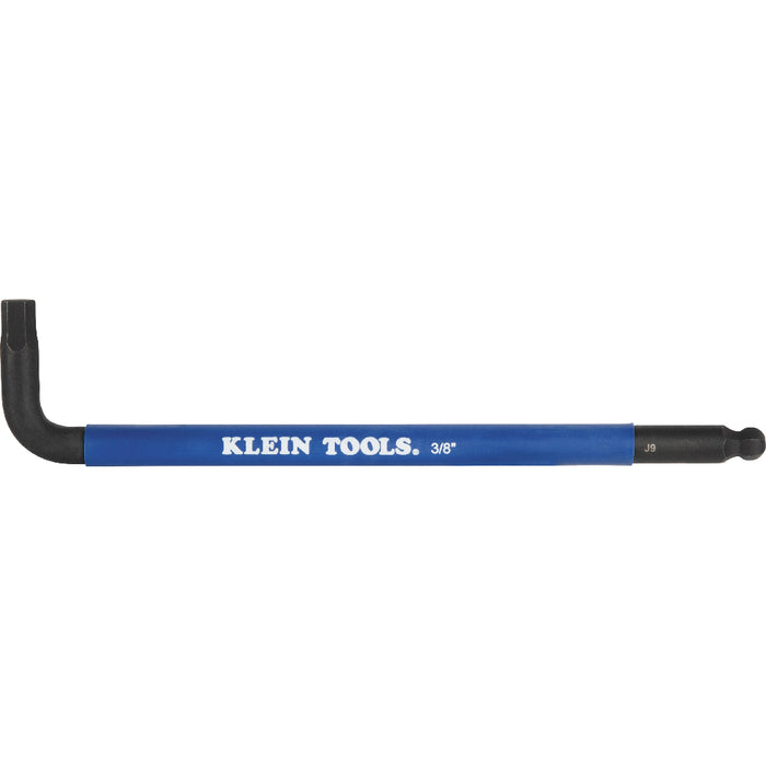 Klein Tools Color-Coded Extra-Long L Style Hex Key Caddy Set, SAE, 9-Piece, Model BLS9*