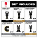 Milwaukee OPEN-LOK™ Multi-Tool Blade Variety Kit 9PC