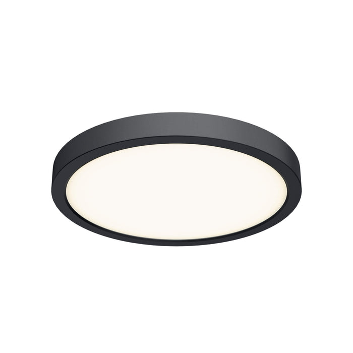 DALS Lighting Black 10 Inch Round Indoor/Outdoor LED Flush Mount, Model CFLEDR10-CC-BK*