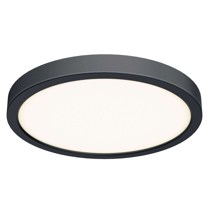 Dals Lighting Black 18" Round Flush Mount, Model CFLEDR18-CC-BK*