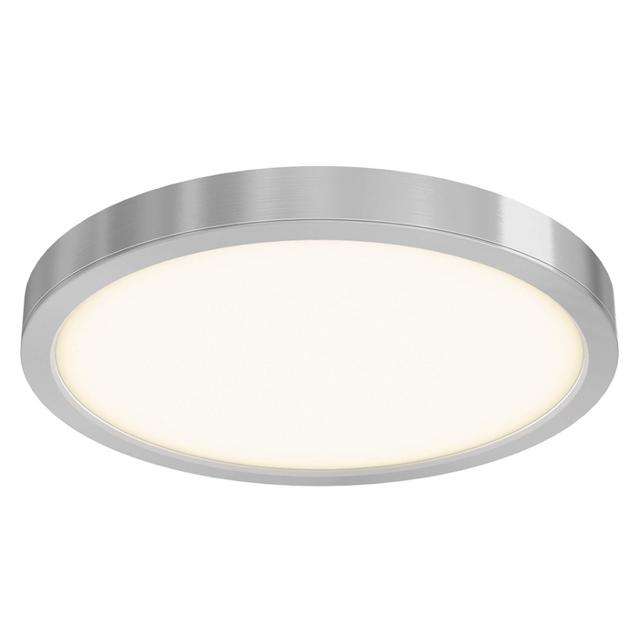 Dals Lighting Satin Nickel 18" Round Flush Mount, Model CFLEDR18-CC-SN*