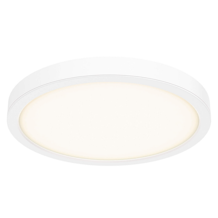 Dals Lighting White 18" Round Flush Mount, Model CFLEDR18-CC-WH*