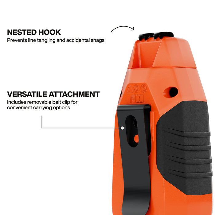 Klein Tools Slim Chalk Reel, 30-Foot